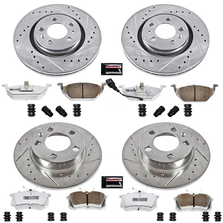 Z26 Brake Pads & Rotor Kit for Street