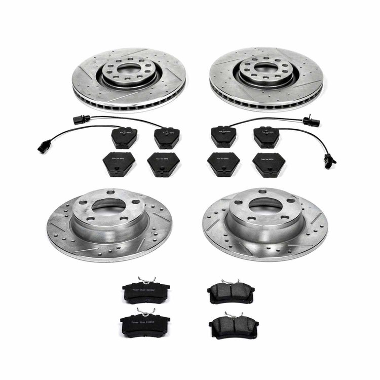 High Performance Brake Pads & Rotor Kit