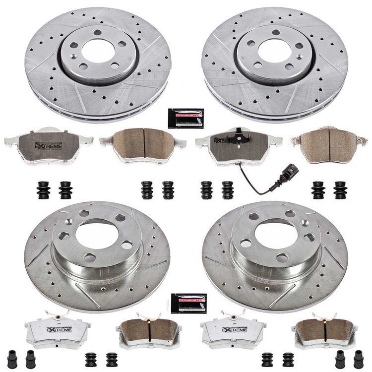 Z26 Brake Pads & Rotor Kit for Street