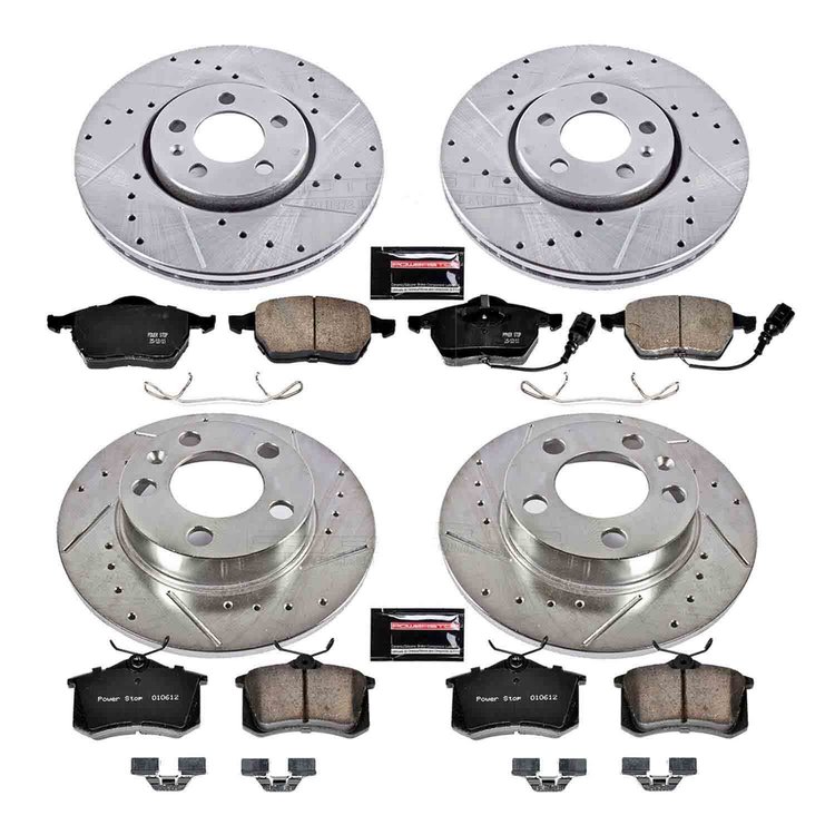 High Performance Brake Pads & Rotor Kit