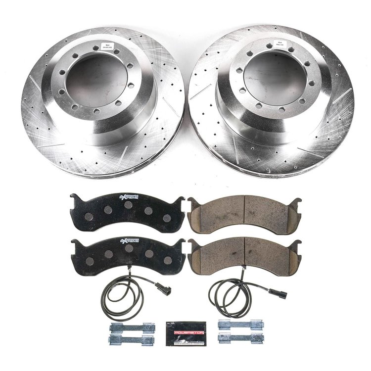 K9117-36 Z36 Truck & SUV Carbon-Fiber Ceramic Brake Pad & Drilled & Slotted Rotor Kit