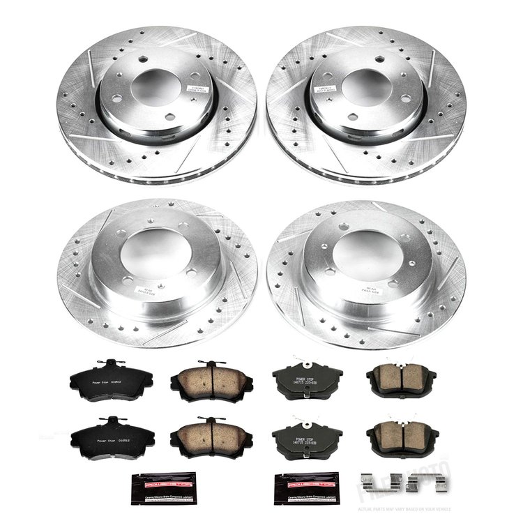 High Performance Brake Pads & Rotor Kit