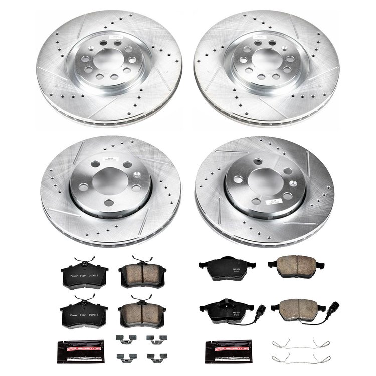 High Performance Brake Pads & Rotor Kit