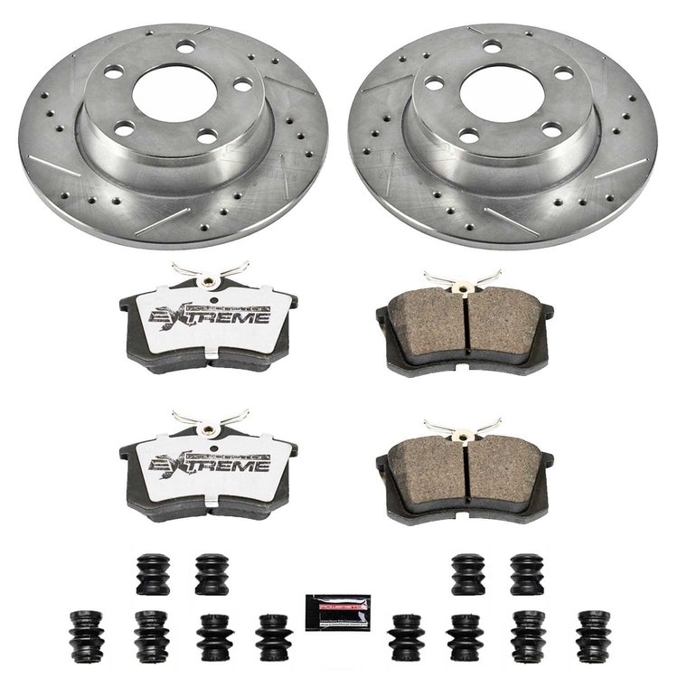 Z26 Brake Pads & Rotor Kit for Street