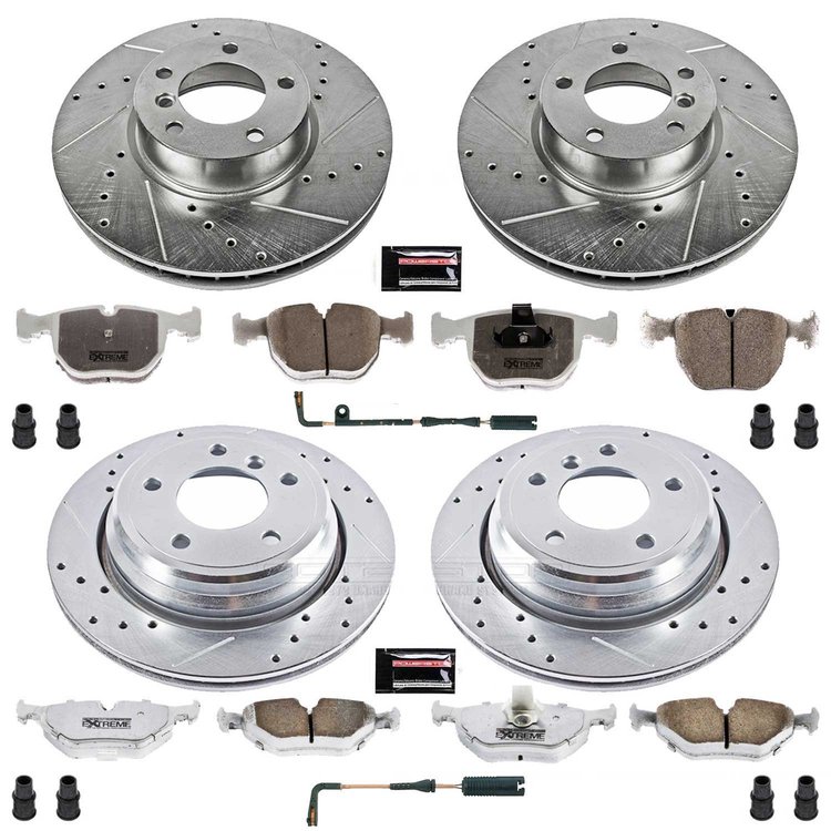 Z26 Brake Pads & Rotor Kit for Street