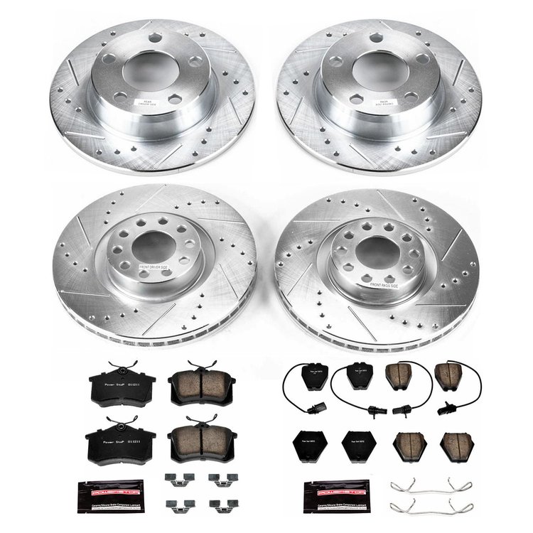 High Performance Brake Pads & Rotor Kit