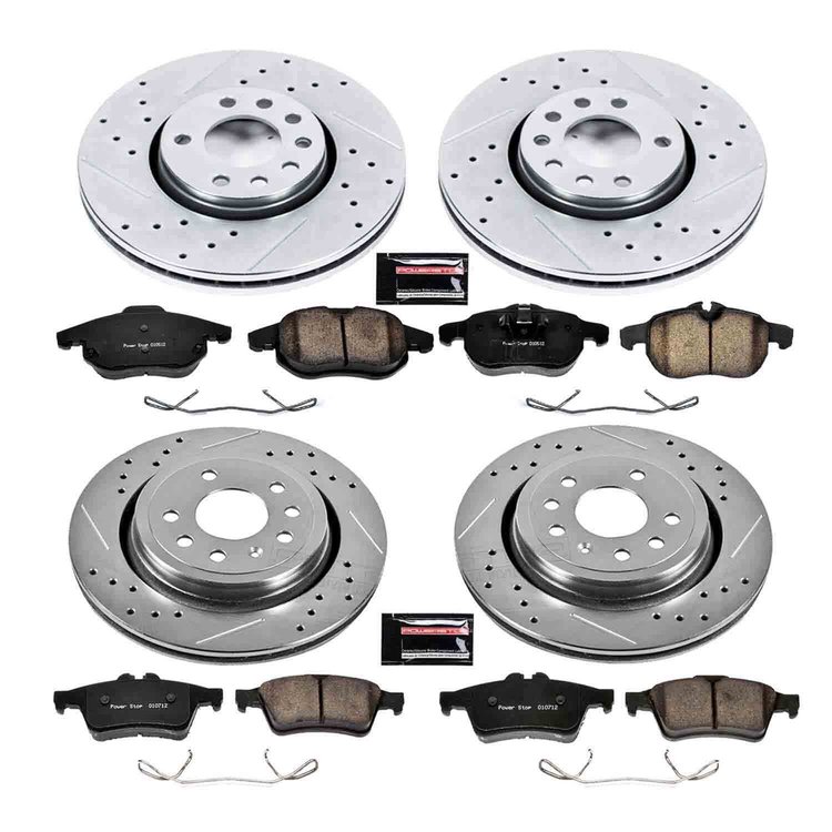 High Performance Brake Pads & Rotor Kit