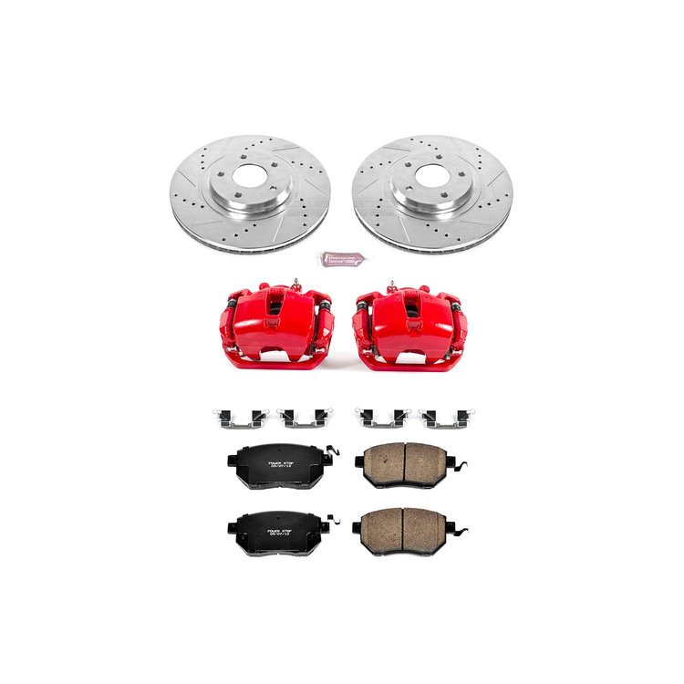 1 CLICK KIT W/CALIPERS FRONT 2003-2005 INFINITI FX35/2003-2005 INFINITI FX45/