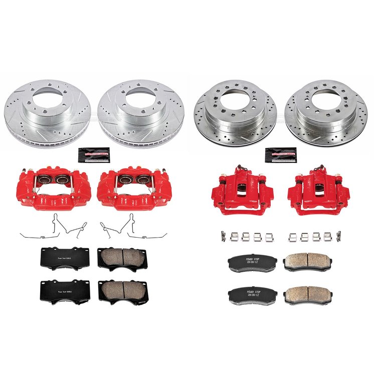 High Performance Brake Pads & Rotor Kit