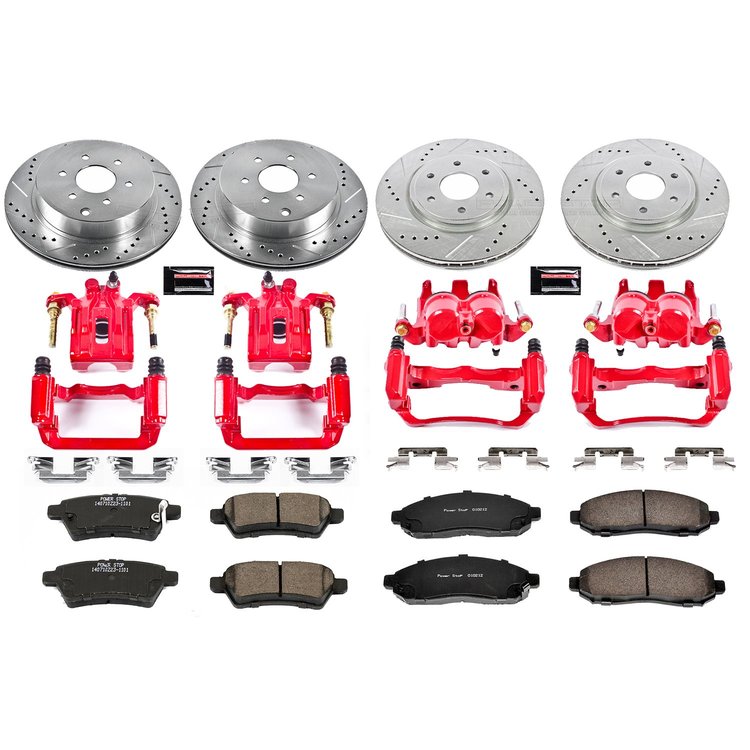 1 CLICK KIT W/CALIPERS Front & Rear- 2005-2012 NISSAN PATHFINDER