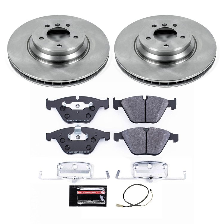 KC1589A Z23 Daily Driver Carbon-Fiber Ceramic Pads Drilled & Slotted Rotor & Caliper Kit