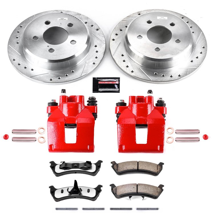 Truck and Tow Z36 Rear Brake Pad, Rotor and Caliper Kit