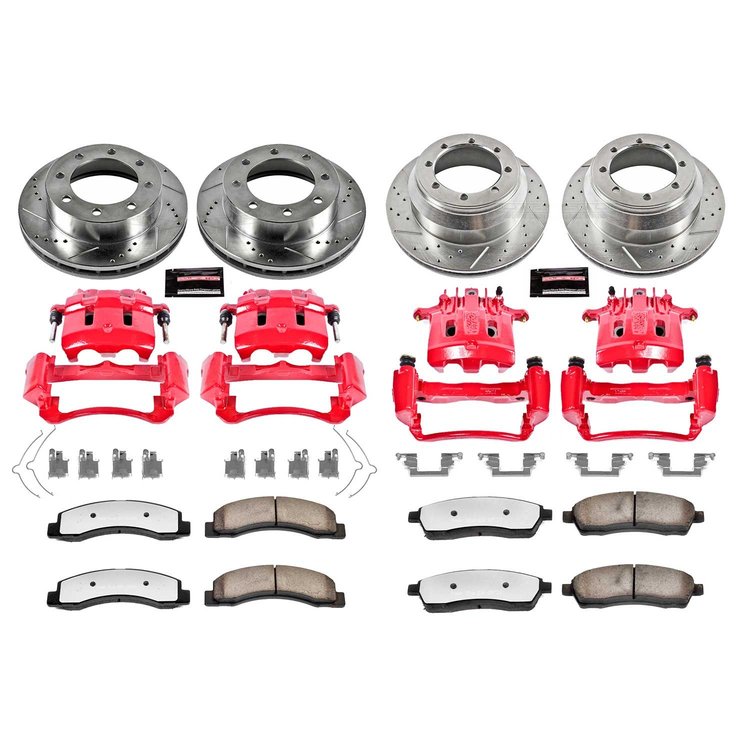 Z36 Extreme Performance Truck And Tow 1-Click Brake Kit w/Calipers
