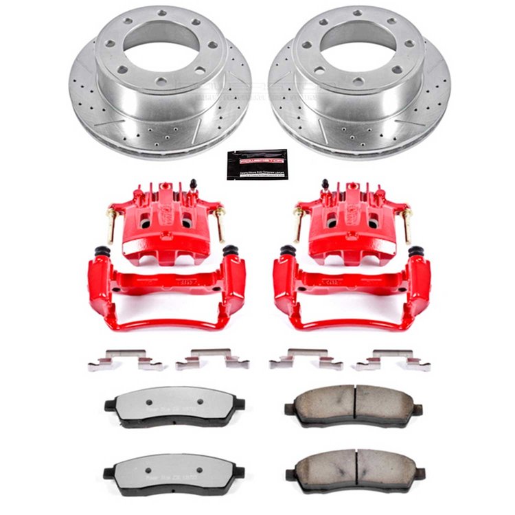 Truck and Tow Z36 Rear Brake Pad, Rotor and Caliper Kit