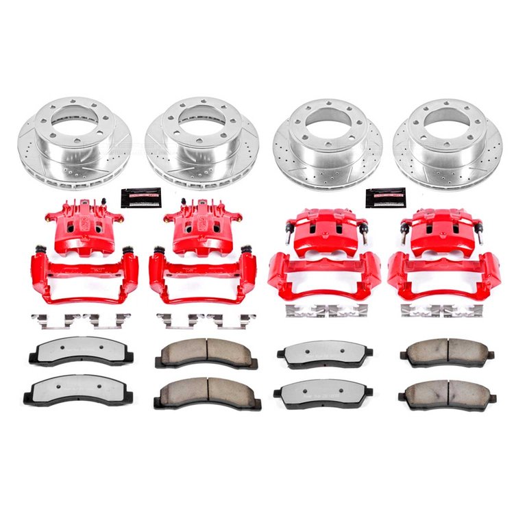 Z36 Extreme Performance Truck And Tow 1-Click Brake Kit w/Calipers