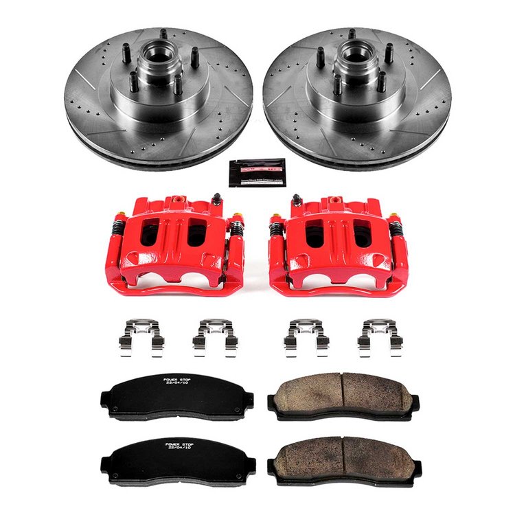 1 CLICK KIT W/CALIPERS Front 2003-2005 FORD EXPLORER SPORT TRAC/
