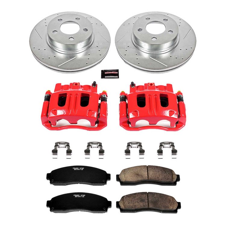 1 CLICK KIT W/CALIPERS Front 2003-2005 FORD EXPLORER SPORT TRAC/