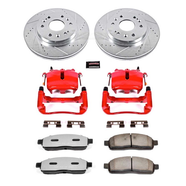 Truck and Tow Z36 Front Brake Pad, Rotor and Caliper Kit