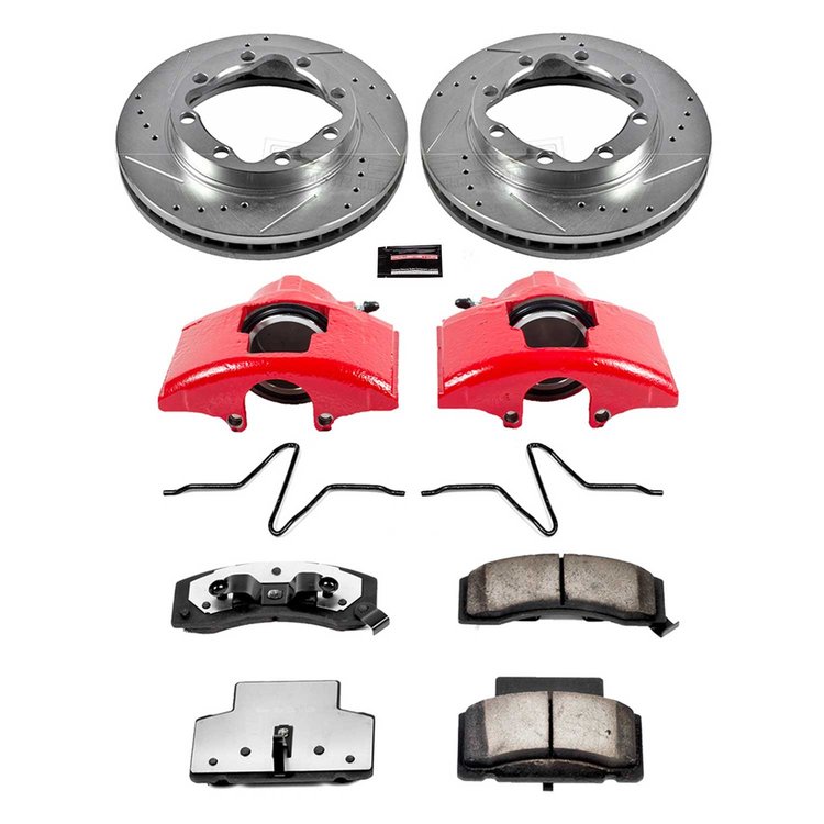 Truck and Tow Z36 Front Brake Pad, Rotor and Caliper Kit