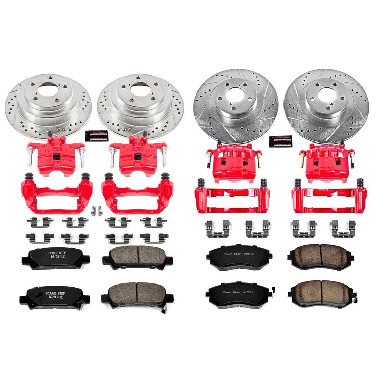 1-CLICK KIT W/CALIPERS Front & Rear- 2003 SUBARU FORESTER