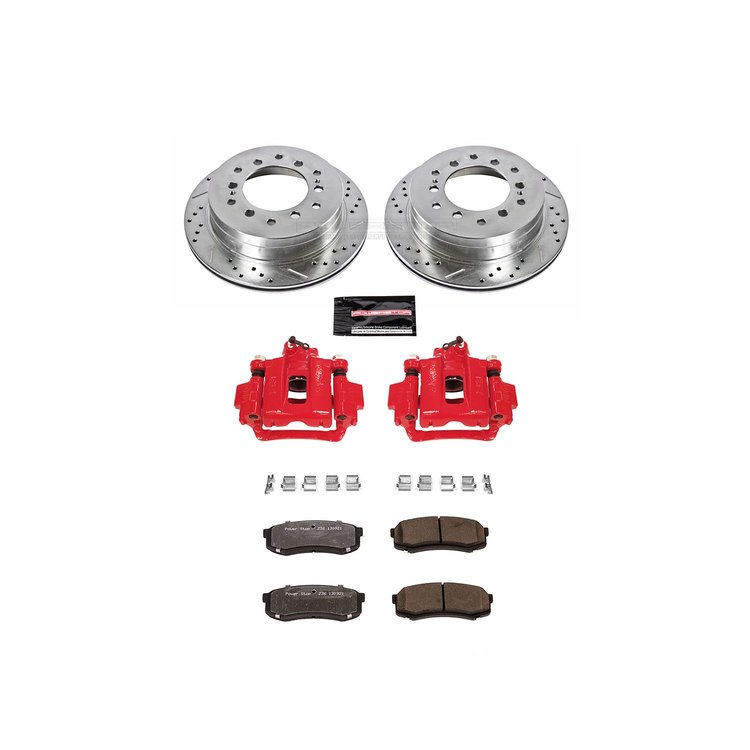 Truck and Tow Z36 Rear Brake Pad, Rotor and Caliper Kit