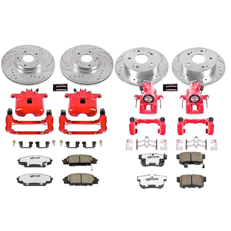 Z26 1-CLICK KIT W/CALIPER Front & Rear 2002-2006 ACURA RSX/