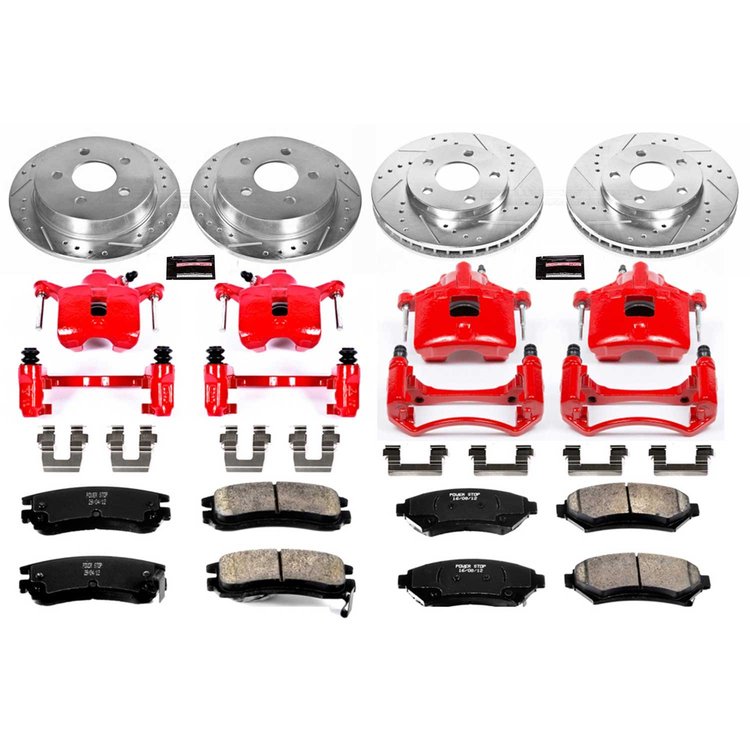 1 CLICK KIT W/CALIPERS Front & Rear-1997-2004 BUICK REGAL