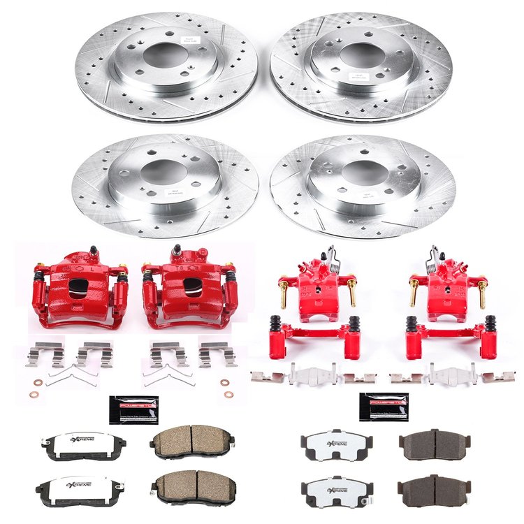 PADS/ROTORS/CALIPERS KIT