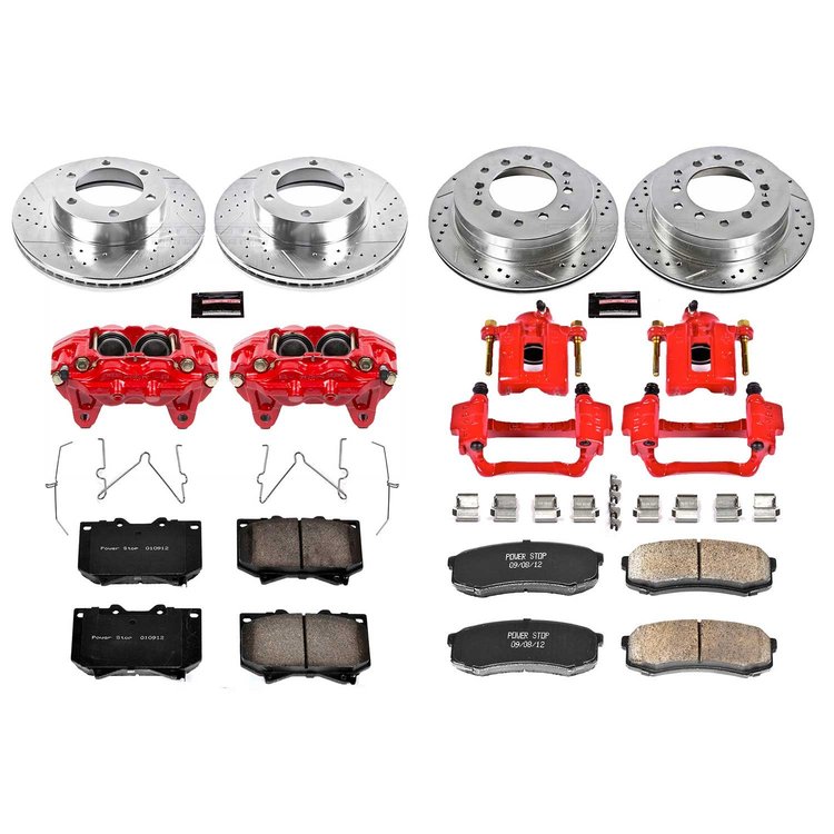 1 CLICK KIT W/CALIPERS Front & Rear-2001-2002 TOYOTA SEQUOIA