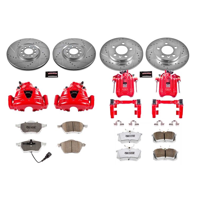Z26 1-CLICK KIT W/CALIPER Front & Rear 2000-2006 AUDI TT QUATTRO/