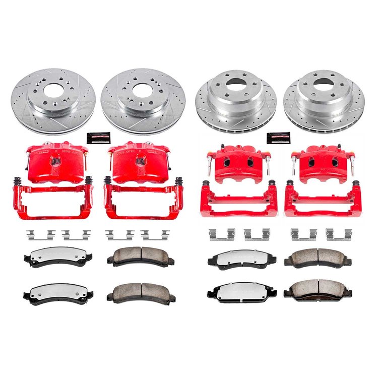 Z36 1-CLICK KIT W/CALIPER Front & Rear- 2009-2014 CHEVROLET EXPRESS VAN 1500 2009 GMC SAVANA 1500 2010-2014 GMC SAVANA 1500