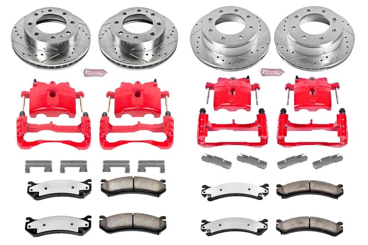 Z36 Extreme Performance Truck And Tow Brake Kit w/Calipers for 2002 Chevrolet Avalanche 2500
