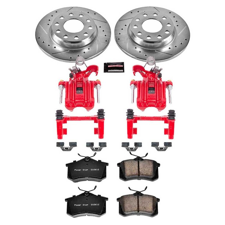1 CLICK KIT W/CALIPERS REAR 2002-2006 AUDI A4/