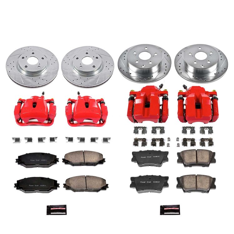 1 CLICK KIT W/CALIPERS F&R 2006-2012 TOYOTA RAV4/