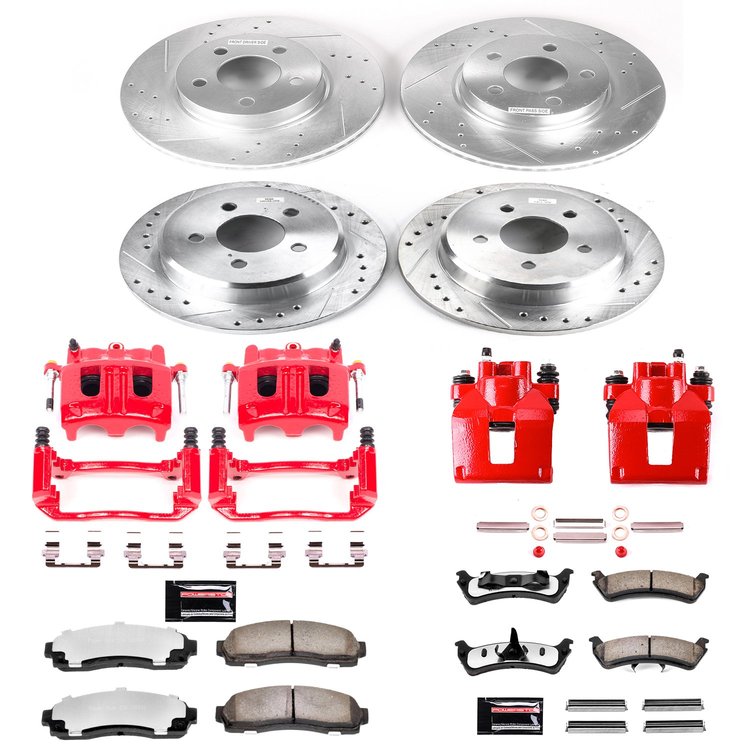 Z36 1-CLICK KIT W/CALIPER Front & Rear 2001-2002 FORD EXPLORER SPORT/