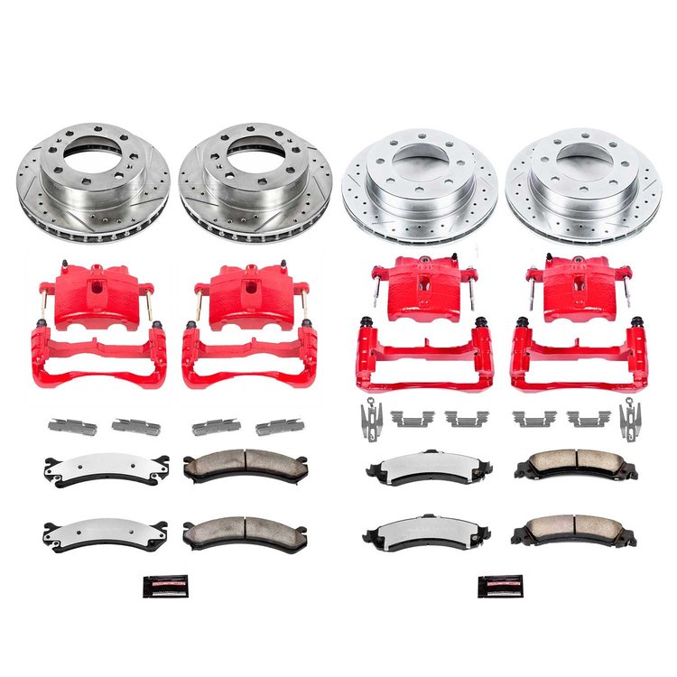 Z36 Extreme Performance Truck And Tow 1-Click Brake Kit w/Calipers