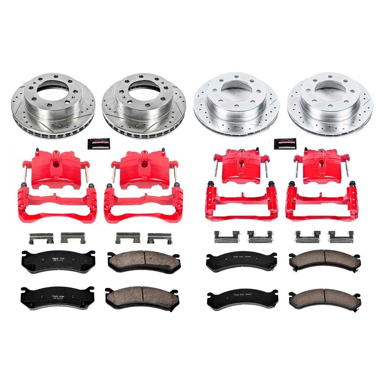 1 CLICK KIT W/CALIPERS Front & Rear-2003-2005 CHEVROLET SUBURBAN 2500 2WD; 2003-2005 CHEVROLET SUBUR