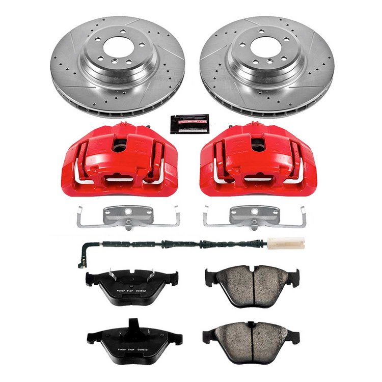 1 CLICK KIT W/CALIPERS FRONT 2007-2009 BMW 335 Series/