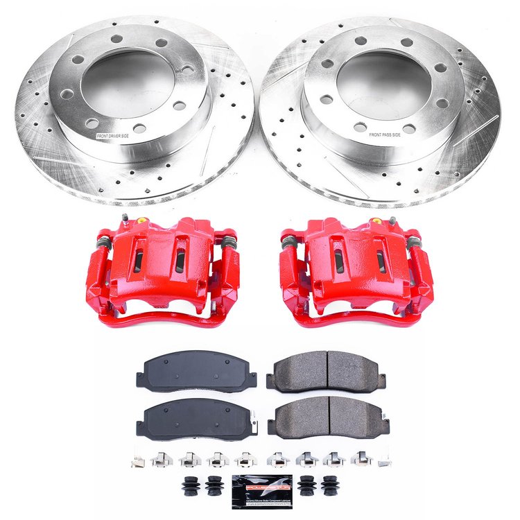1 CLICK KIT W/CALIPERS Front-2009-2012 FORD F-250 SUPER DUTY PICKUP 4WD 2010-2013 FORD F-350 SUPER DUTY PICKUP 4WD