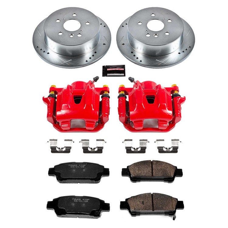 1 CLICK KIT W/CALIPERS REAR 2004-2010 TOYOTA SIENNA/