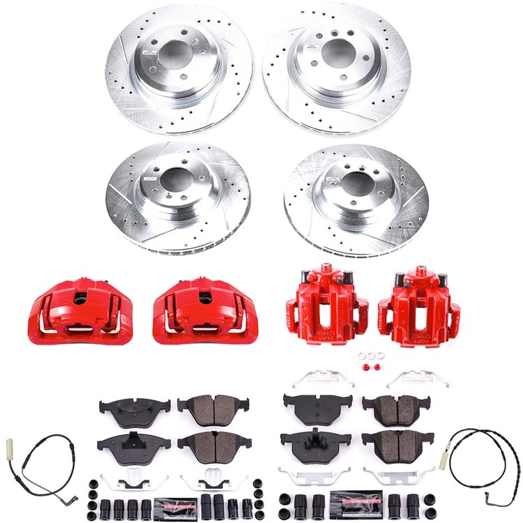 1 CLICK KIT W/CALIPERS F&R 2010 BMW 335 Series/