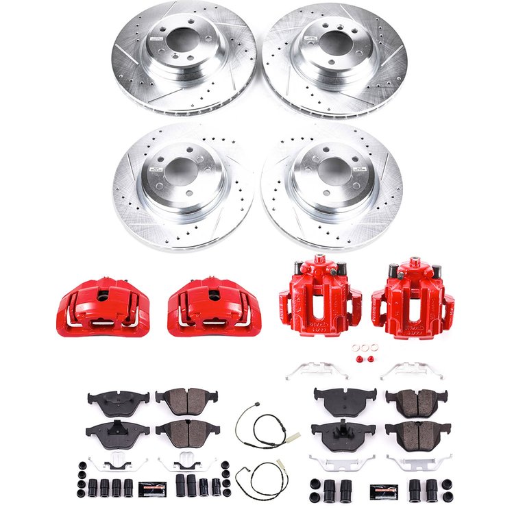 1 CLICK KIT W/CALIPERS F&R 2011-2013 BMW 335 Series/