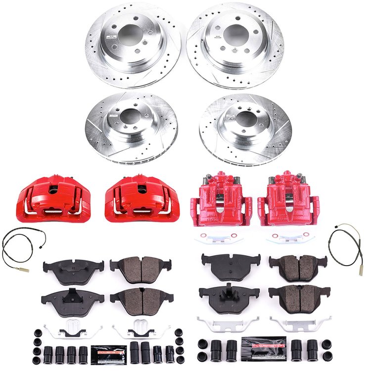 1 CLICK KIT W/CALIPERS F&R 2011-2013 BMW 335 Series/
