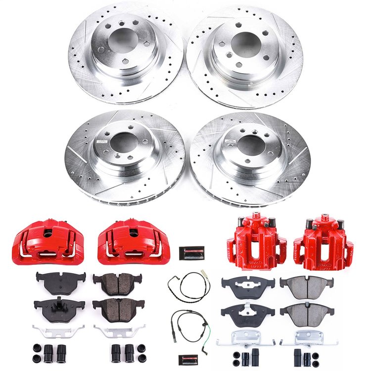 1 CLICK KIT W/CALIPERS F&R 2007 BMW 335 Series/