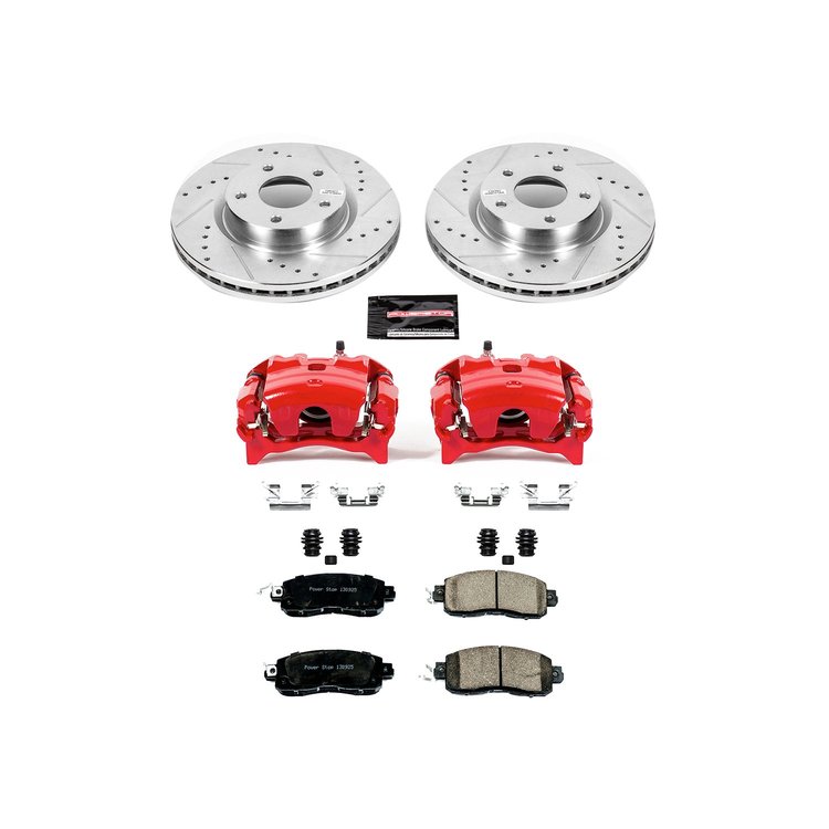 1 CLICK KIT W/CALIPERS FRONT 2013-2014 NISSAN ALTIMA/