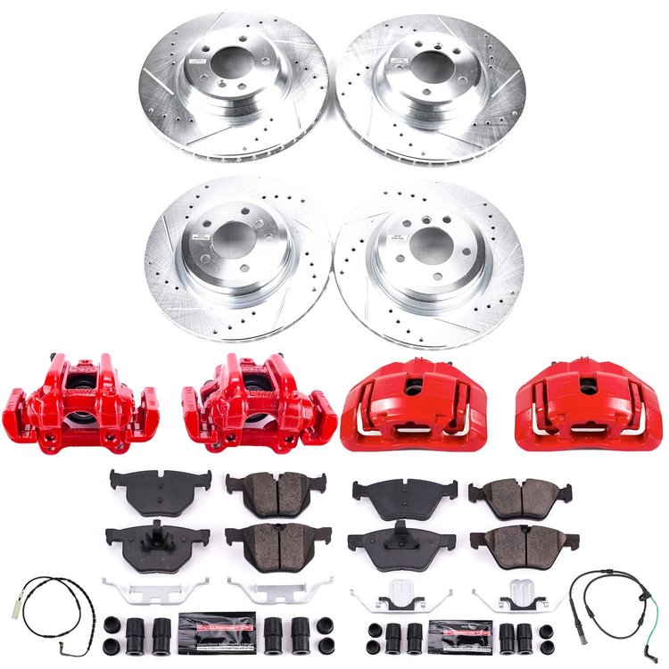 1 CLICK KIT W/CALIPERS F&R 2007 BMW 335 Series/