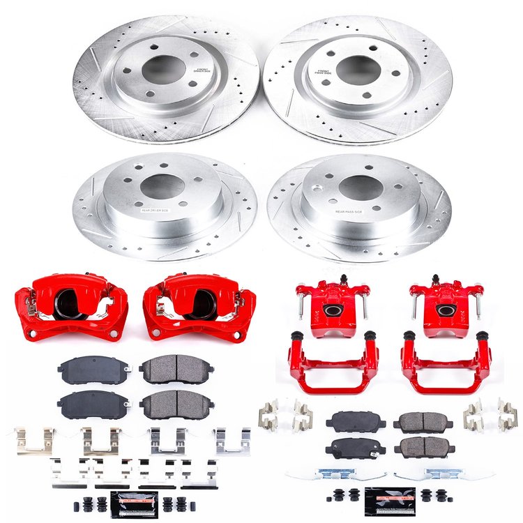 PADS/ROTORS/CALIPERS KIT