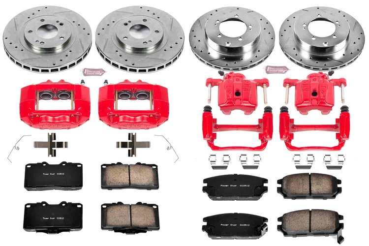 1 CLICK KIT W/CALIPERS F&R 1991-1993 MITSU. 3000GT/
