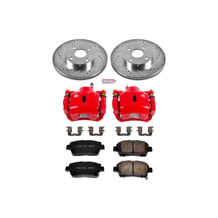 1 CLICK KIT W/CALIPERS FRONT 2001-2005 TOYOTA ECHO/2000-2005 TOYOTA MR2 SPYDER/