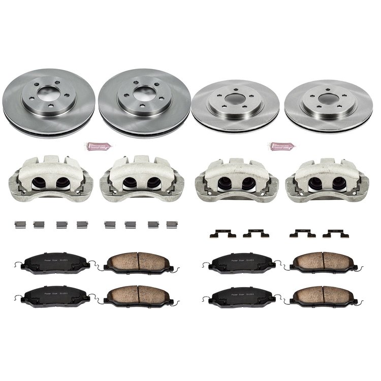 OE BRAKE KIT W/CALIPERS